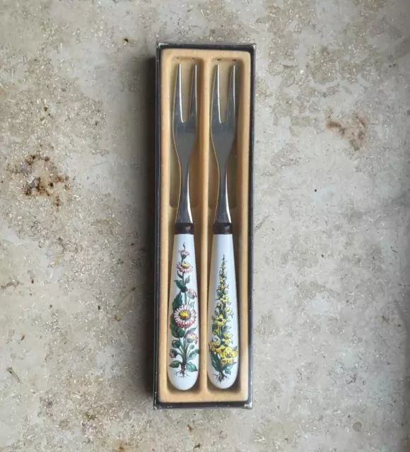 Villeroy & Boch Botanica Cubiertos 2x Tenedor Carne de Servir Set Nuevo Con Ovp