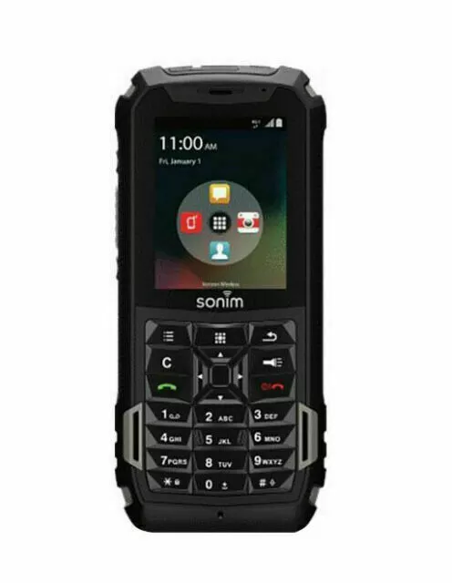 Sonim XP5 XP5700 4GB Black Push To Talk Rugged Military Phone - AT&T (Good)