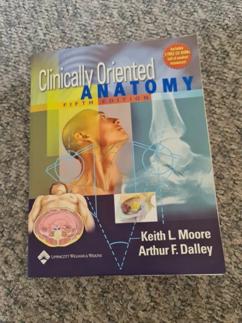 Clinically Oriented Anatomy by Keith L. Moore, Arthur F. Dalley (Paperback,...