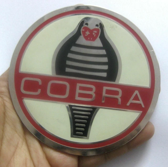 Badge Voiture Cobra Grill Emblème MG Jaguar Triumph Porsche Ferrari Autographe