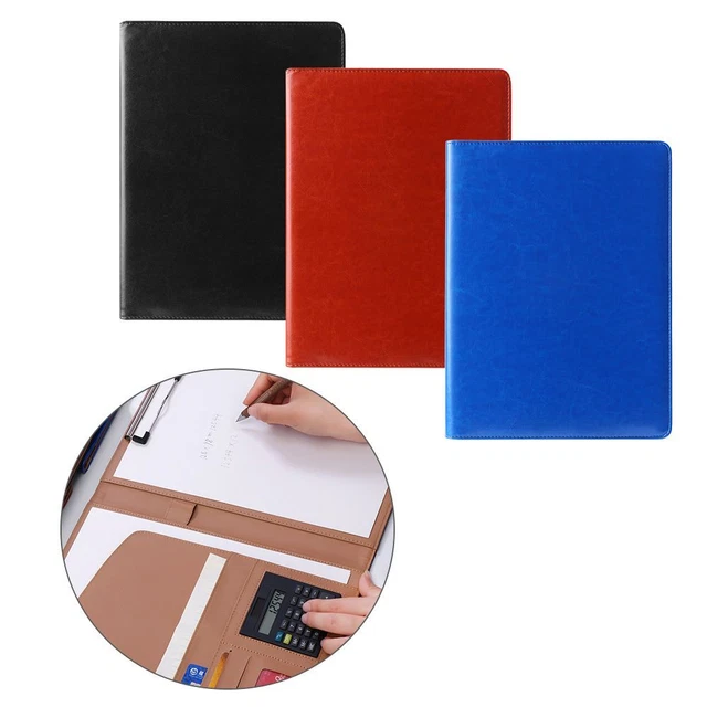 POCKETS BRIEFCASE FILE Folder Business Filing Document Holder Manager