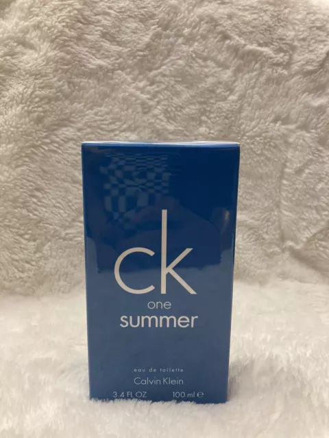 CK One Summer  By Calvin Klein Unisex Eau De Toilette Spray 3.4oz New In Box