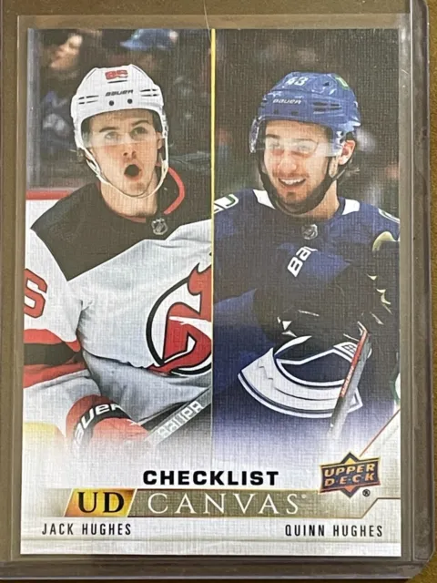 2022-23 Upper Deck series 1 UD CANVAS inserts (PICK YOUR CARDS) NHL Hockey