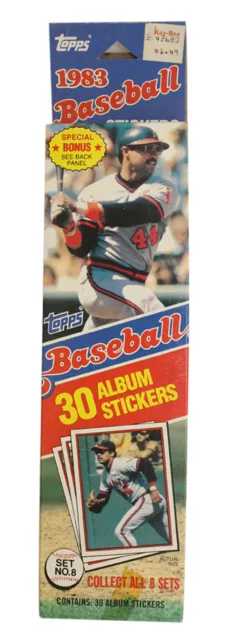 1983 MLB Album Stickers Set #8 30 Stickers 33924
