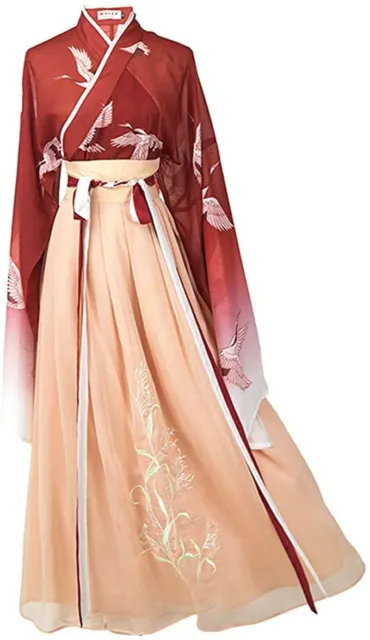 Women Ancient Chinese Dress Traditional flowy Hanfu Costume Fancy Cosplay Dress