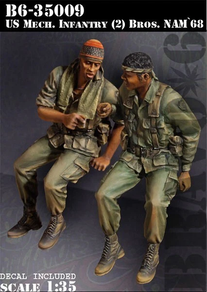 Bravo B6-35009 1/35 America Mechanized Soldier Vietnam '68 Body Set