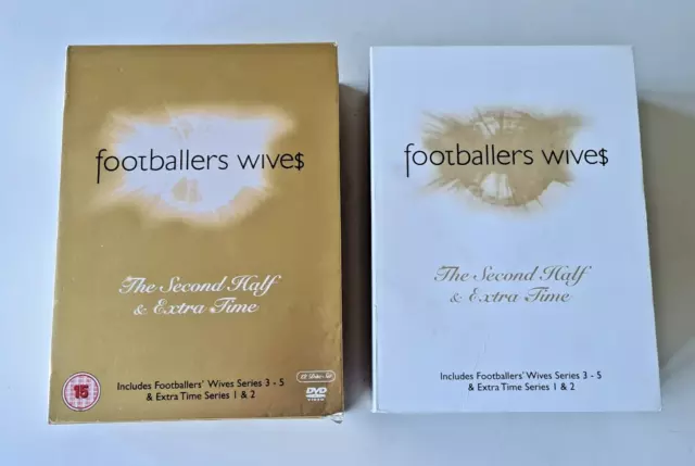 Footballers Wives The Second Half & Extra Time DVD Series 3-5 & ET Series 1 & 2