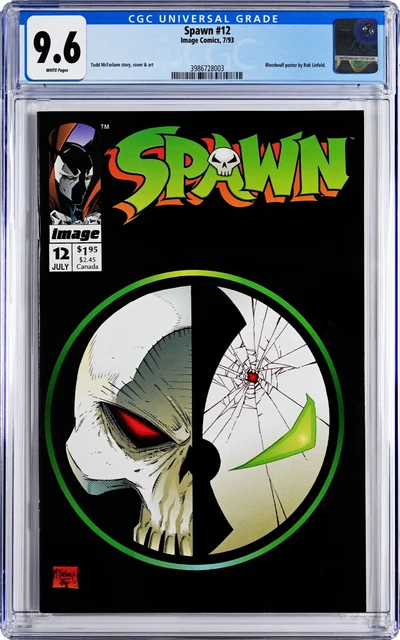 Spawn #12 Key Issue, 1st Grandma Blake, Jason Wynn CGC 9.6 Near Mint+