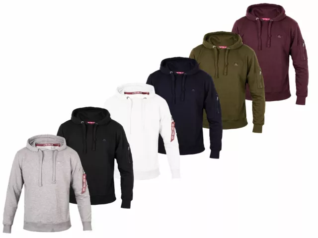 Alpha Industries Herren Hoody X-Fit Kapuzenpullover