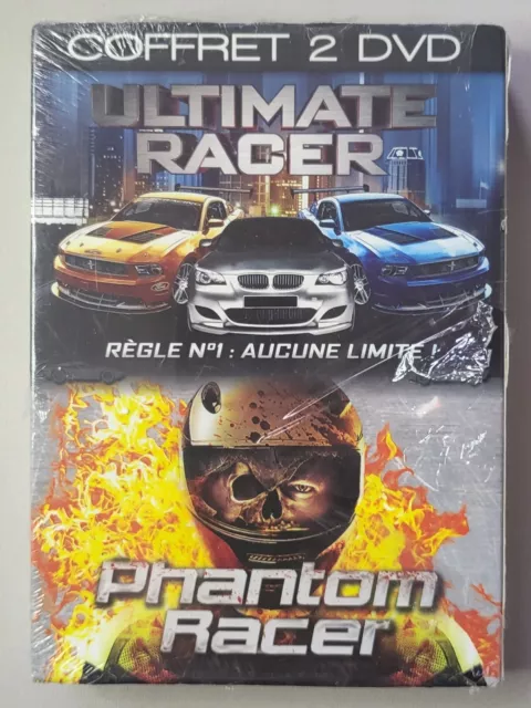 Coffret 2 DVD - Ultimate Racer / Phantom racer - Neuf sous blister