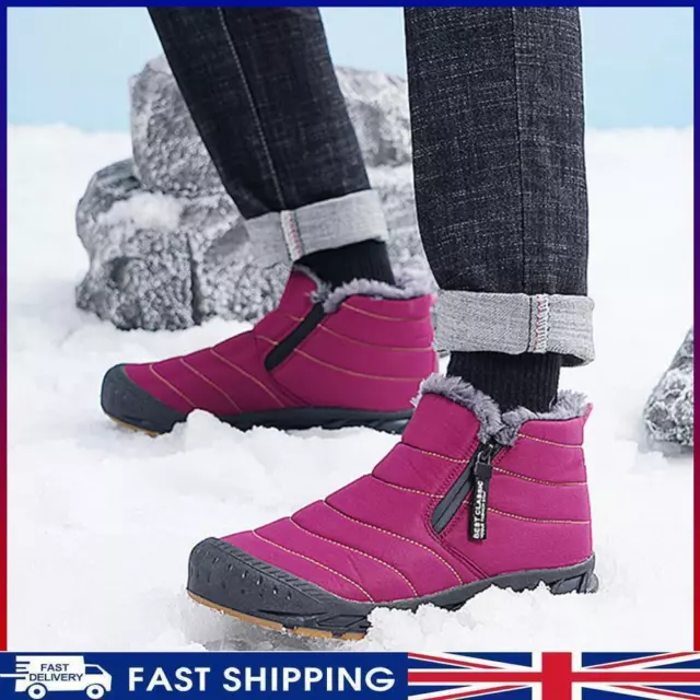 ~ FUR LINED Snow Boots Short Shaft Boots Lightweight Men for Winter ...