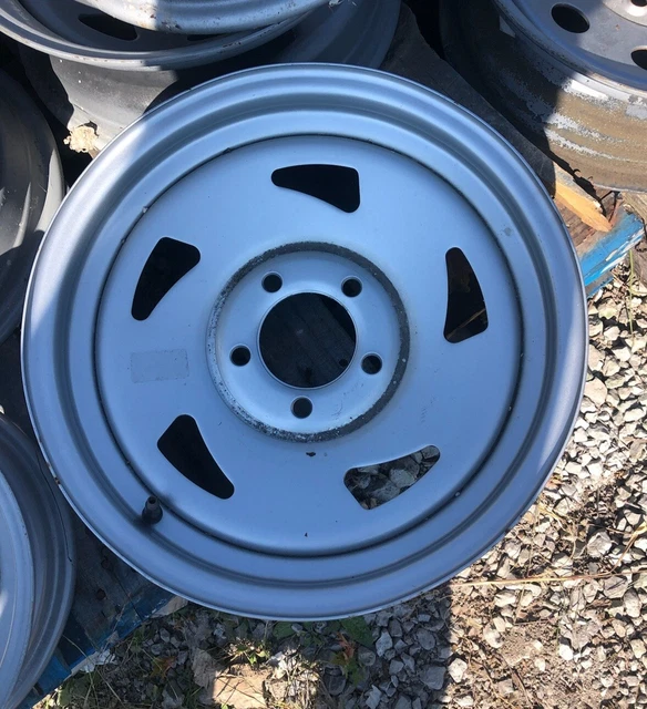 15"- 5 LUG on 4.5"  TRAILER WHEEL - GRAY Slot