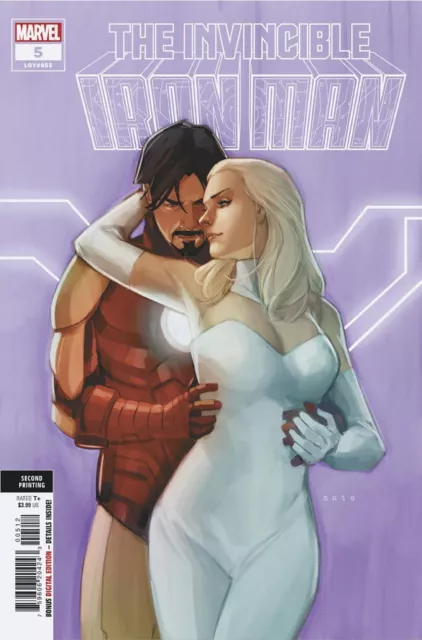 Invincible Iron Man #5 Second Printing Variant