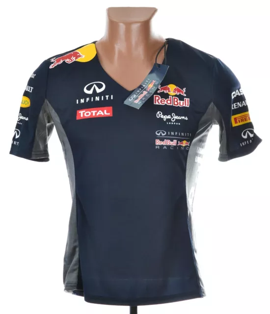 *Bnwt* Red Bull Team Formula 1 F1 One Racing Shirt S Women Vettel Era Pepe Jeans