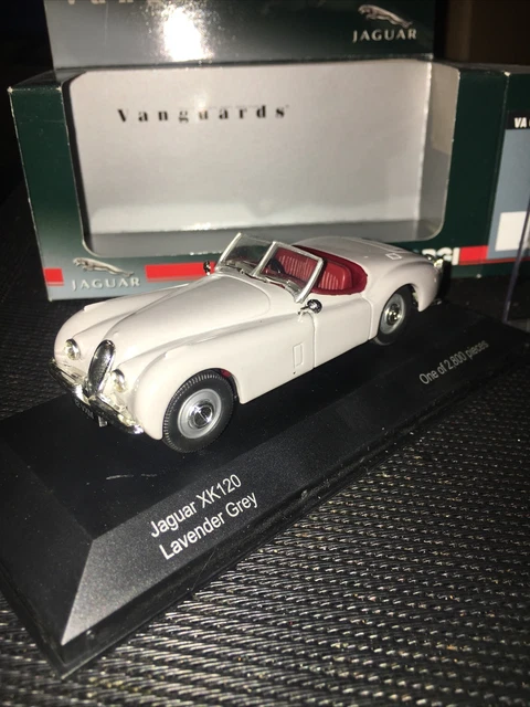 Corgi Vanguards VA05905 Jaguar XK120 Lavender Grey Ltd Ed of 2800 Mint New