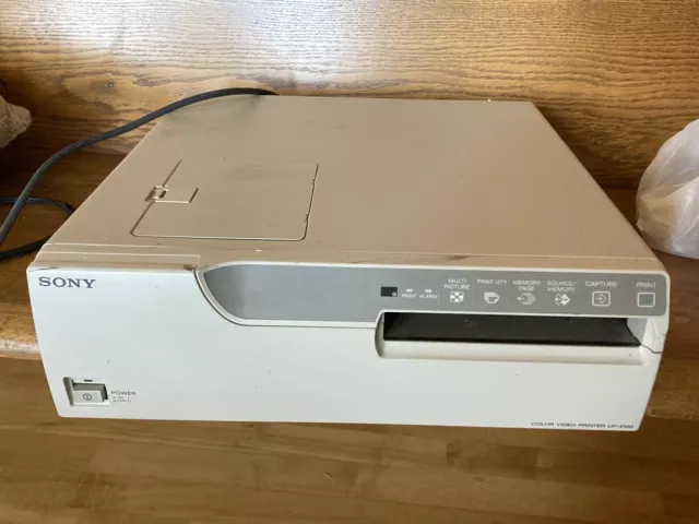 Sony UP-2100 Small Format Color Video Printer S-Video with Remote and Foot switc