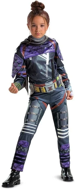 Wraith Deluxe Apex Legends Video Game Fancy Dress Up Halloween Child Costume