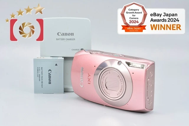 CANON IXY 32S Pink Compact Digital Camera from Japan [Near
