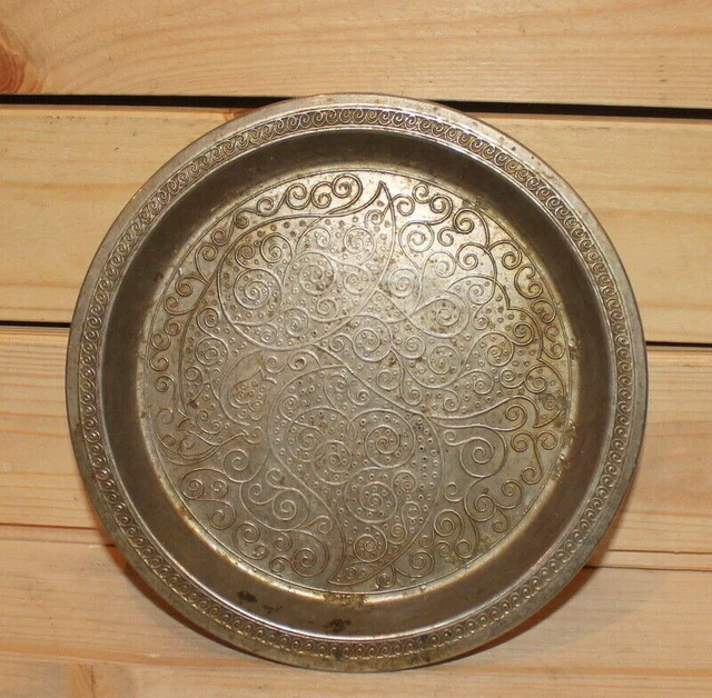 Tasse Pliable Vintage En Métal Argenté - Made In USA - Occasion