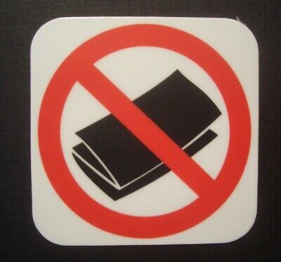 No Junk Mail sticker for your mailbox, Anti Spam, Flyers Ads, go green! Montreal