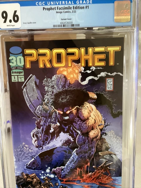 Prophet #1 9.6 Cgc Facsimile Cover B Capullo Image 2022 3