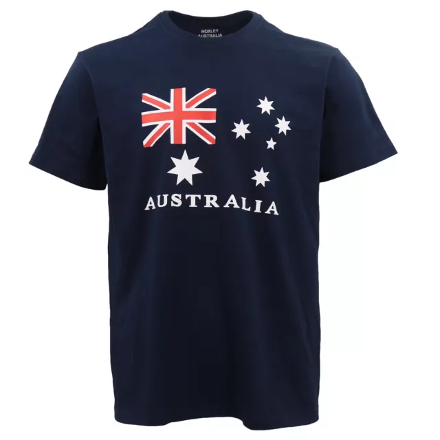 Unisex Kids Adults Mens Australian Day Aussie Flag Navy Souvenir Tee Top T Shirt