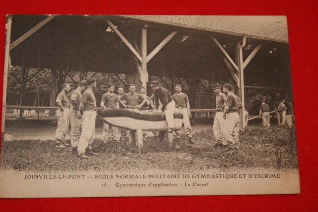 Joinville Le Pont Military School Gymnastics Fencing Le Horse R438