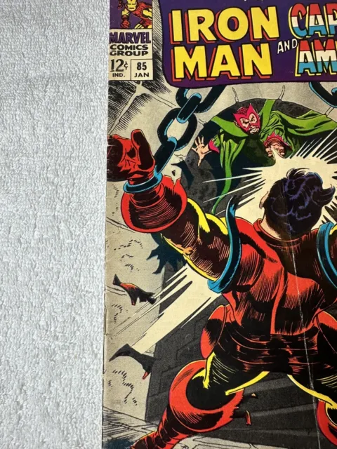 TALES OF SUSPENSE #85 1966 Marvel Comics Iron Man Cover! (read Description)