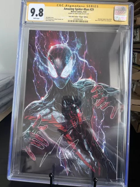 Amazing Spider-Man 29 CGC SS 9.8 John Giang Virgin Variant