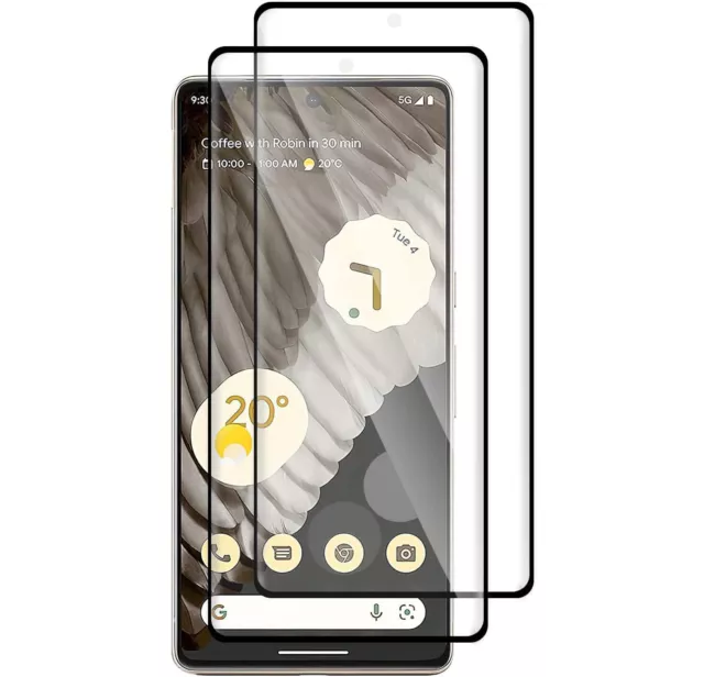 Verre Trempé Pour Google Pixel 7 Pro 6Pro 5a 4a 5G 3XL Protection Ecran Complète 2