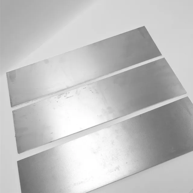 .375" thick 6061 Aluminum PLATE  5.5" x 18" Long QTY 3 Flat Stock sku122281