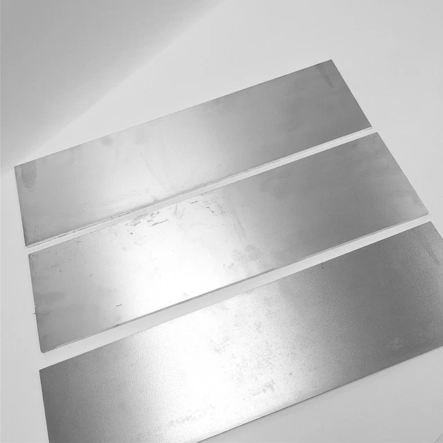 .375" thick 6061 Aluminum PLATE  5.5" x 18" Long QTY 3 Flat Stock sku122281