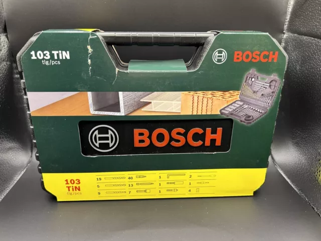 Bosch 103tlg. Titanium Bohrer- und Schrauberbit-Set (für Holz, Stein und Metall