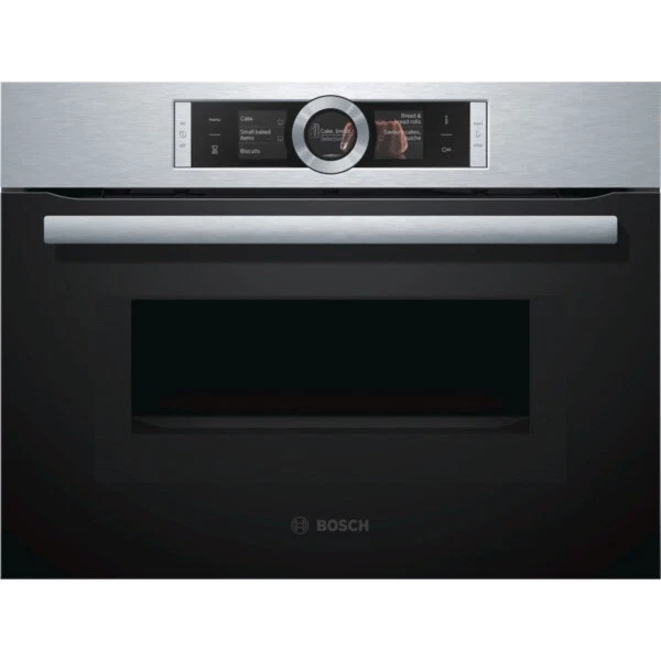 Bosch Four combiné mo intégrable 45l ecoclean inox/noir
