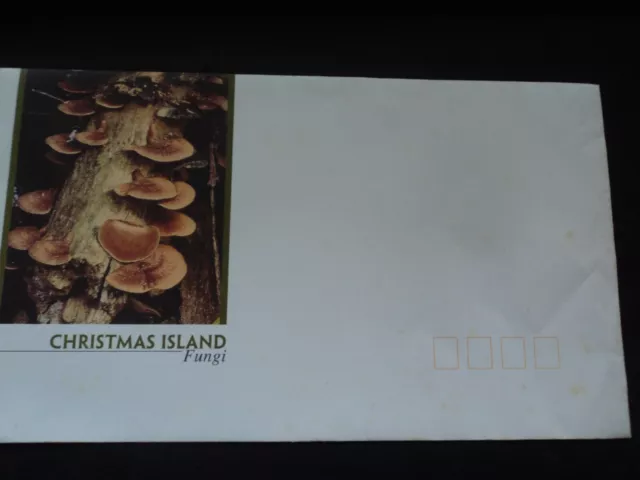 Christmas Island mint envelope Fungi 2001