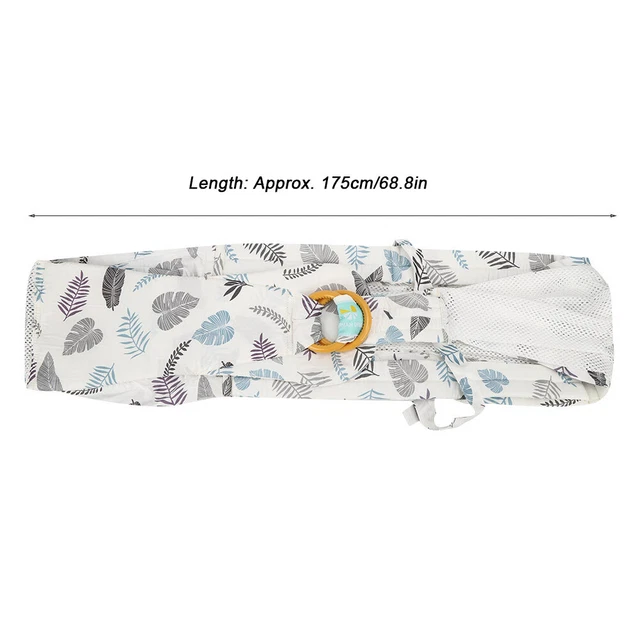 (Breathable) + Belt)Baby Ring Sling Breastfeeding Carriers Breathable Mesh