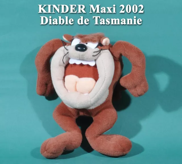 Kinder Maxi Italie 2002, peluche Looney Tunes, Diable de Tasmanie