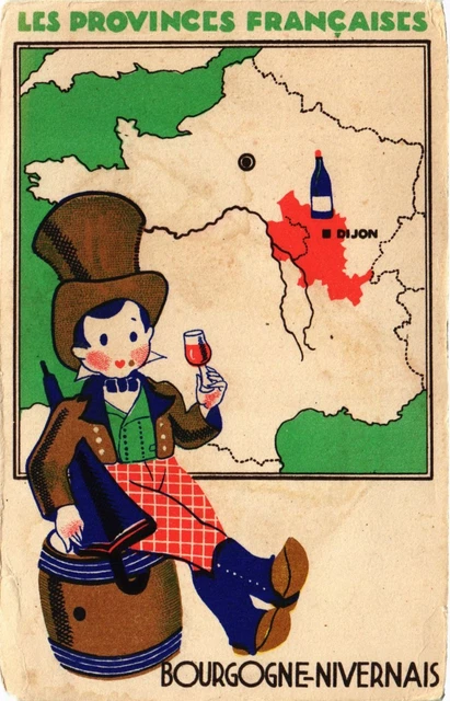 CPA France - Folklore - Les Provinces Francaises - Burgundy-Nivernais (770429)
