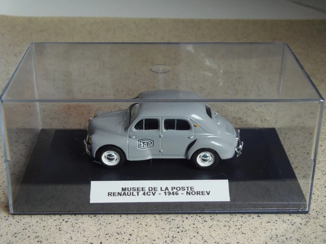 RENAULT  4CV " La Poste "  -  1946 - Norev 1/43