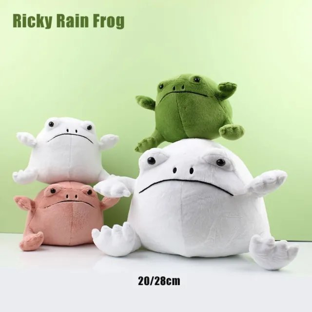 SWEET 7.8/11IN RICKY Rain Frog Cartoon Plush Toy Soft Stuffed