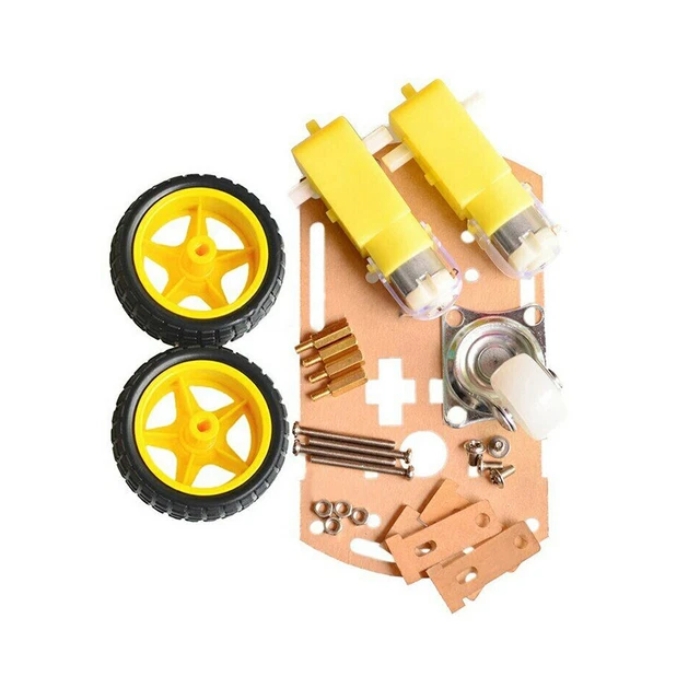 1PCS mart chassis Tracing The robot car chassis With code disc tachometer NEW