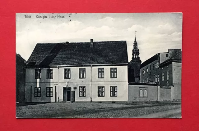 AK TILSIT Ostpreussen 1916 Königin Luise Haus  ( 40866