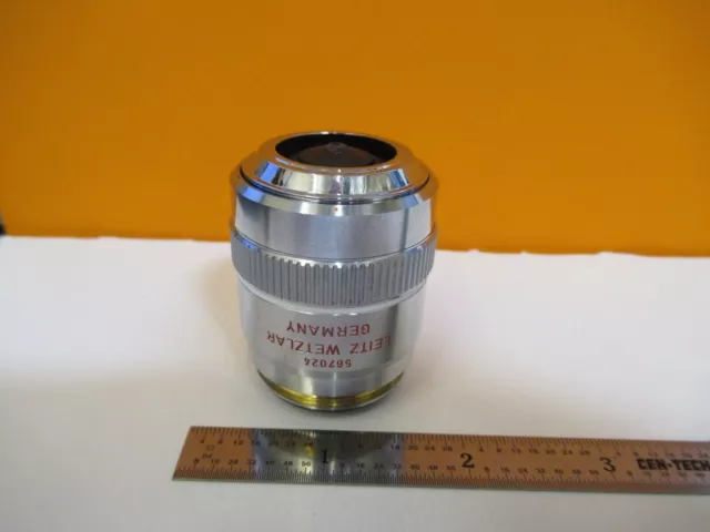 LEITZ LEICA OBJECTIVE 567024 D APO 100X OPTICS MICROSCOPE PART AS PIC &H8-B-14 i