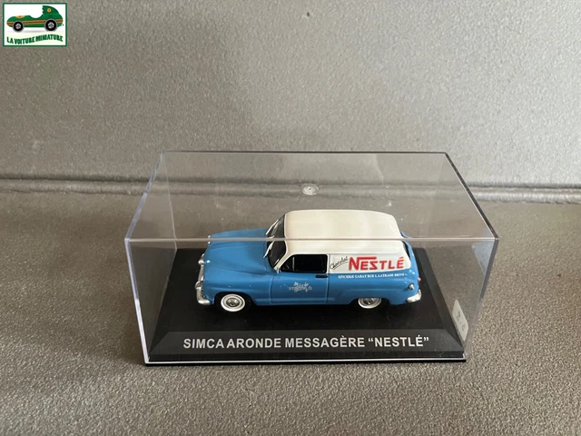 Ancien Jeu Publicitaire Nestlé – Voiture à Bille En Découpage, Vintage Collection