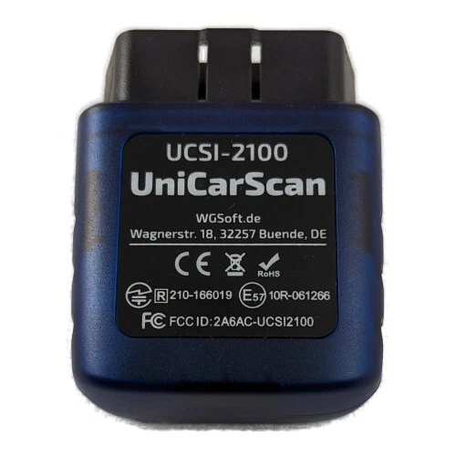 UniCarScan UCSI-2000 BimmerCode