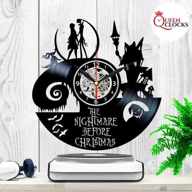 JACK SKELLINGTON NIGHTMARE Before Christmas Vinyl Record Wall Clock Gifts Decor 12.99 PicClick JACK SKELLINGTON NIGHTMARE Before Christmas Vinyl Record Wall Clock Gifts Decor 12.99 PicClick