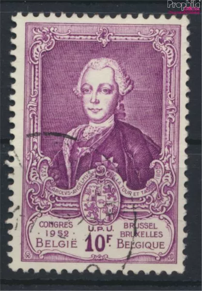 Belgique 938 oblitéré 1952 post congrès (9852339
