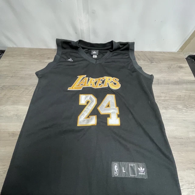 Kobe Bryant Los Angeles Lakers adidas Pride Swingman Jersey - Black