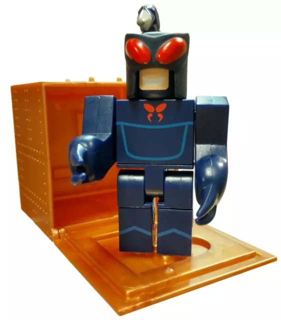 Roblox Celebrity Series 7 HEROES OF ROBLOXIA: BLUE BASHER CAP Figure w/BELT  Code