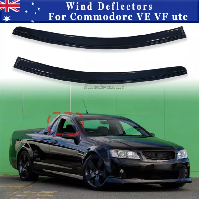 Weather Shields Weathershields for Holden Commodore VE VF ute 2pcs